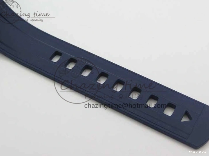 0427 2018 Seamaster Diver 300M SS RG VSF 1:1 Best Edition RG Bezel Blue Dial on Blue Rubber Strap A Contemporary 7927